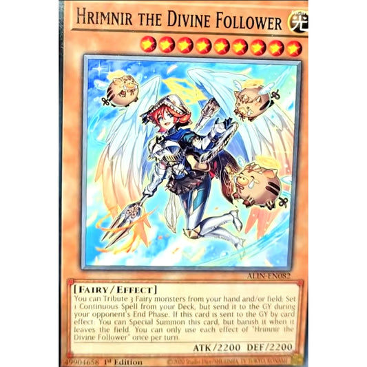 Hrimnir the Divine Follower ALIN-EN082 Common Common Yu-Gi-Oh Alliance Insight