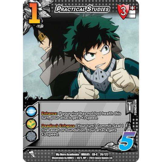 Practical Studies, 26/122, XR-C, UniVersus, MHA05 Undaunted Raid