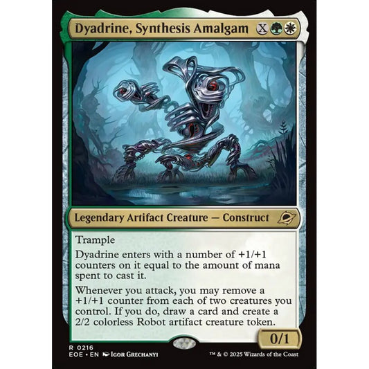 Dyadrine, Synthesis Amalgam rare 216 Magic the Gathering Edge of Eternities