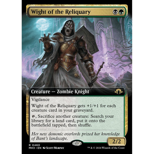 Wight of the Reliquary, 460, rare, Magic: The Gathering, Modern Horizons 3