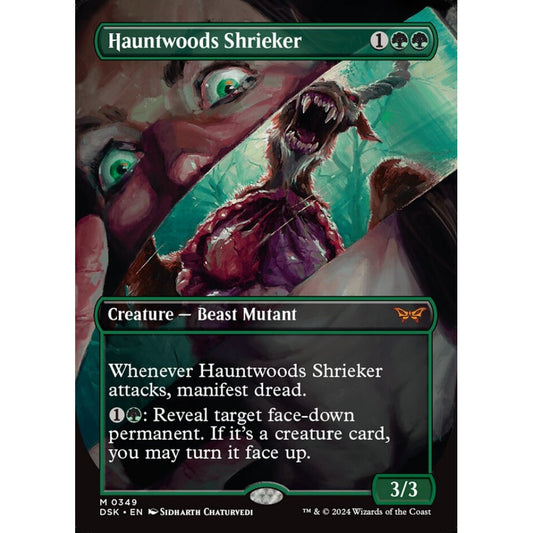 Hauntwoods Shrieker, 349, mythic, Magic: The Gathering, Duskmourn: House of Horror