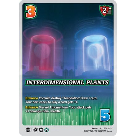 Interdimensional Plants, 4/21, UR, UniVersus, Cowboy Bebop & Trigun Stampede