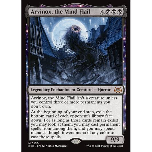 Arvinox, the Mind Flail, 130, mythic, Magic: The Gathering, Duskmourn: House of Horror