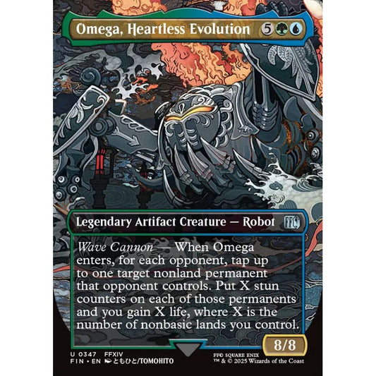 Omega, Heartless Evolution uncommon 347 Magic the Gathering Final Fantasy