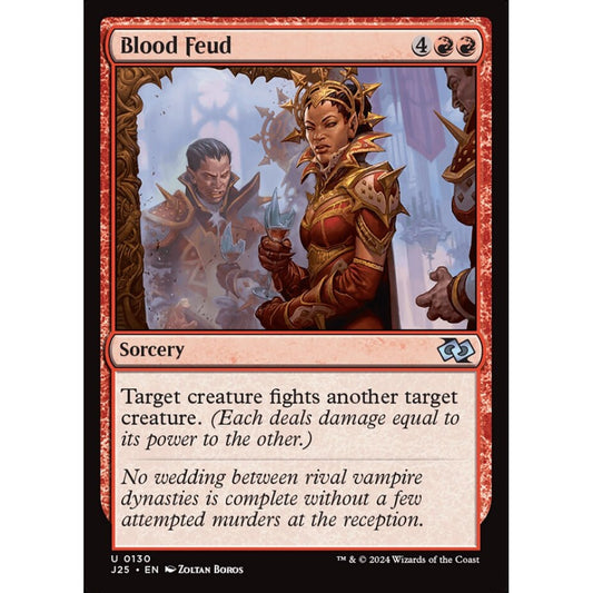 Blood Feud, 130, uncommon, Magic: The Gathering, Foundations Jumpstart