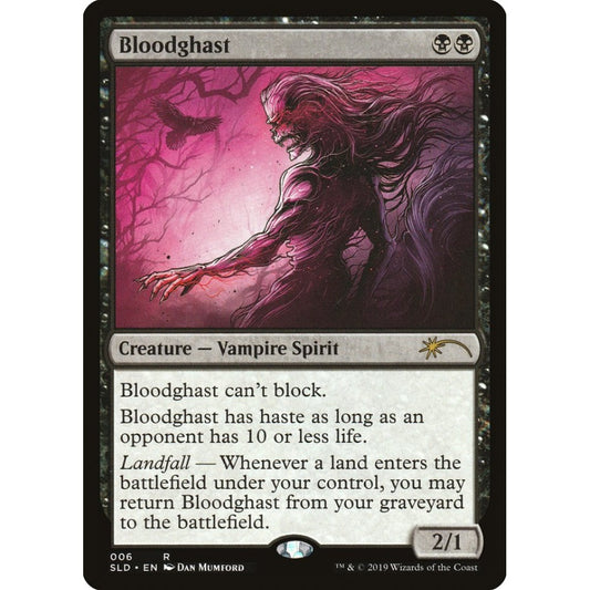 Bloodghast rare 6 Magic the Gathering Secret Lair Drop