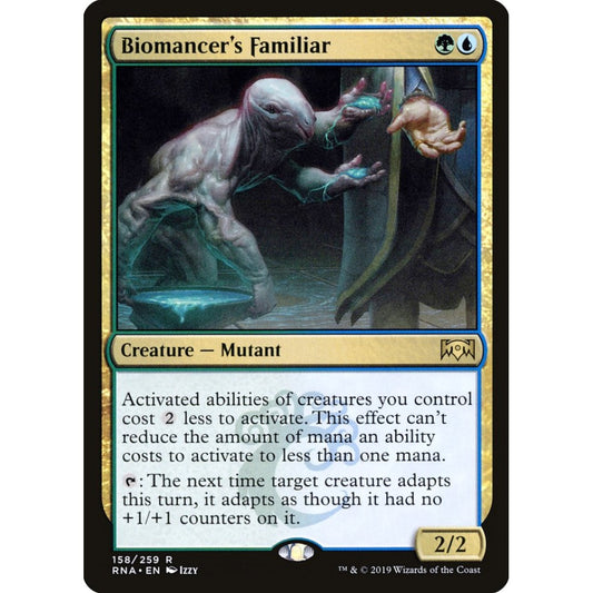 Biomancer's Familiar rare 158 Magic the Gathering Ravnica Allegiance