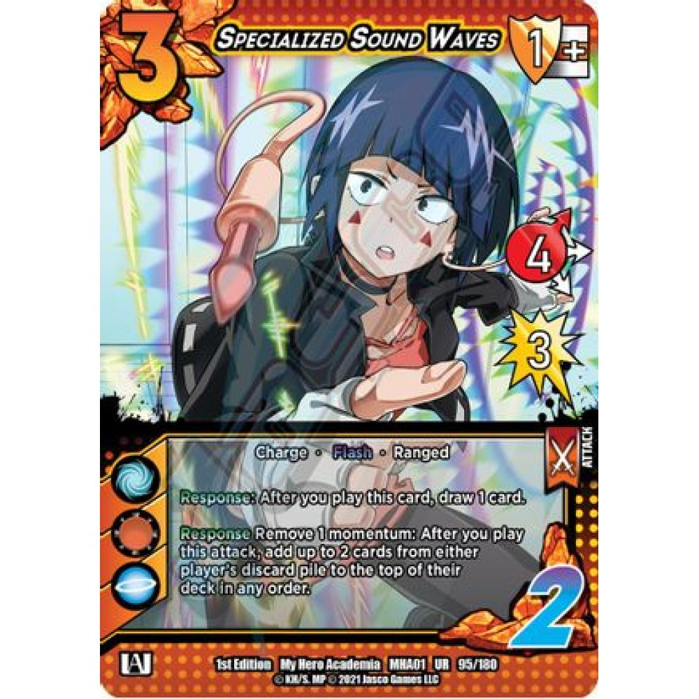 Specialized Sound Waves, 95/180, UR, UniVersus, MHA01 My Hero Academia