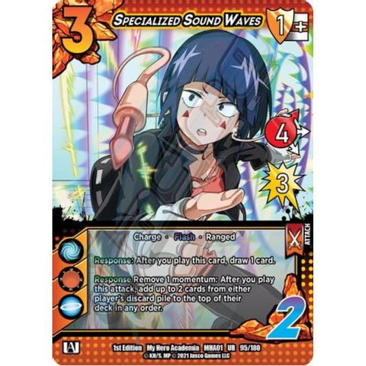 Specialized Sound Waves, 95/180, UR, UniVersus, MHA01 My Hero Academia