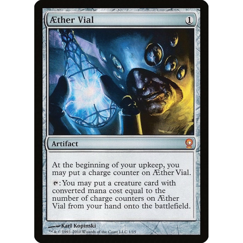 Aether Vial mythic 1 Magic the Gathering From the Vault: Relics