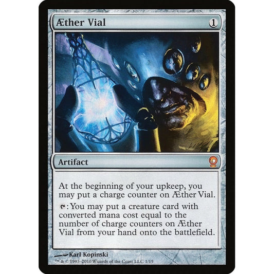 Aether Vial mythic 1 Magic the Gathering From the Vault: Relics