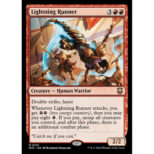 Lightning Runner, 215, mythic, Magic: The Gathering, Modern Horizons 3