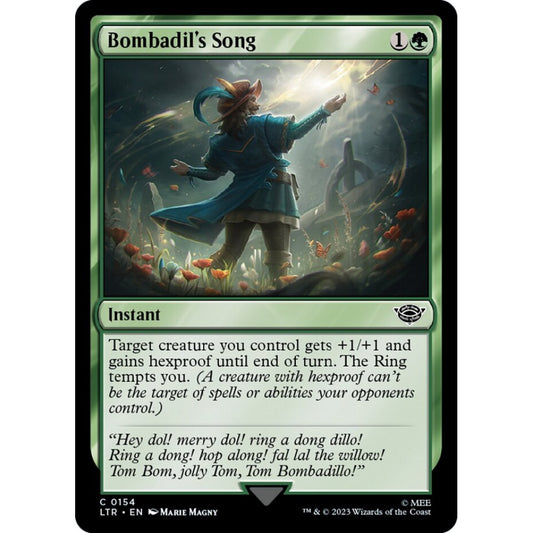 Bombadil's Song, common, 154, Magic the Gathering, The Lord of the Rings: Tales of Middle-earth