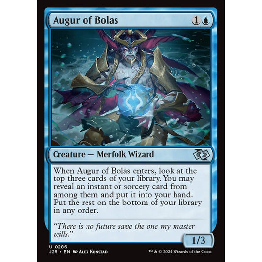 Augur of Bolas, 286, uncommon, Magic: The Gathering, Foundations Jumpstart