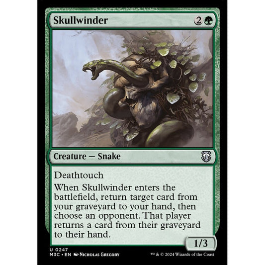 Skullwinder, 247, uncommon, Magic: The Gathering, Modern Horizons 3