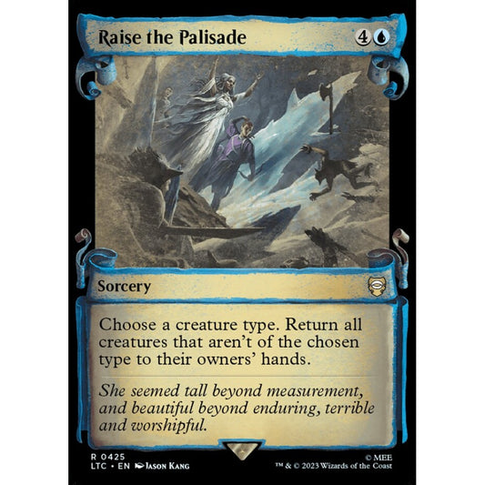 Raise the Palisade, rare, 425, Magic the Gathering, Tales of Middle-earth Commander