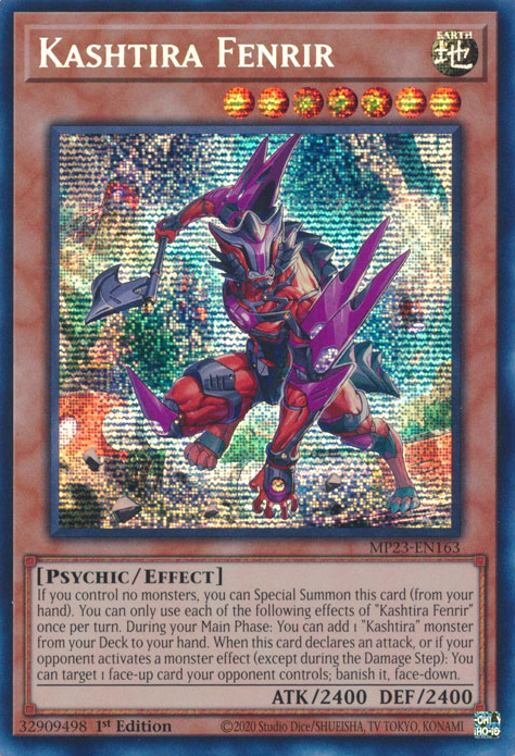 Kashtira Fenrir DABL-EN012 Ultra Ultra Rare Yu-Gi-Oh Darkwing Blast in Art