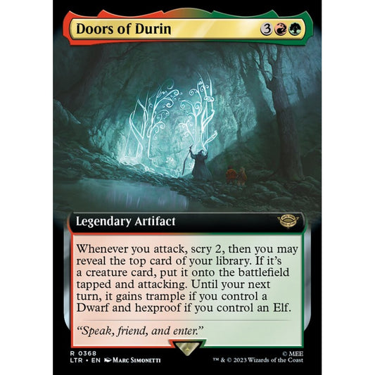 Doors of Durin, rare, 368, Magic the Gathering, The Lord of the Rings: Tales of Middle-earth