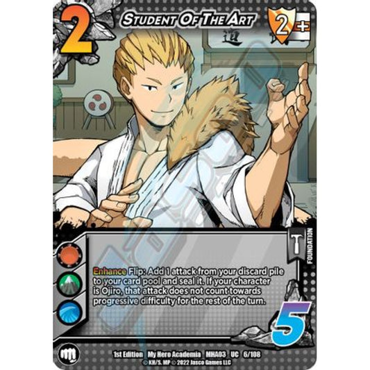 Student of the Art, 6/108, UC, UniVersus, MHA03 Heroes Clash