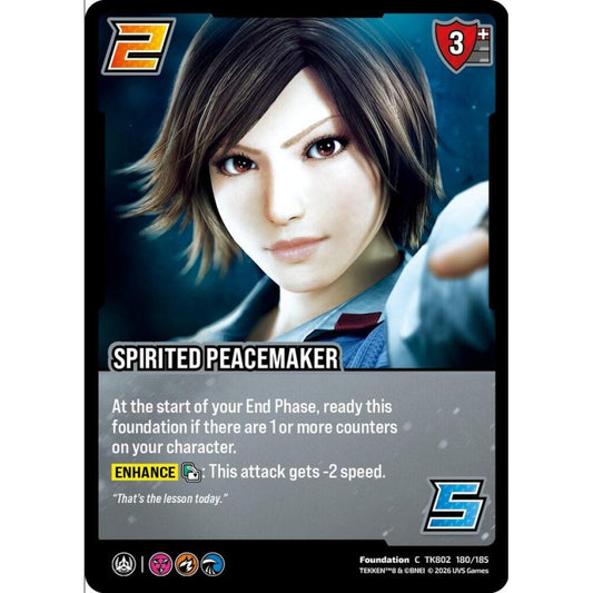Spirited Peacemaker 180/185 TK802 Universus Tekken 8 Foundation C
