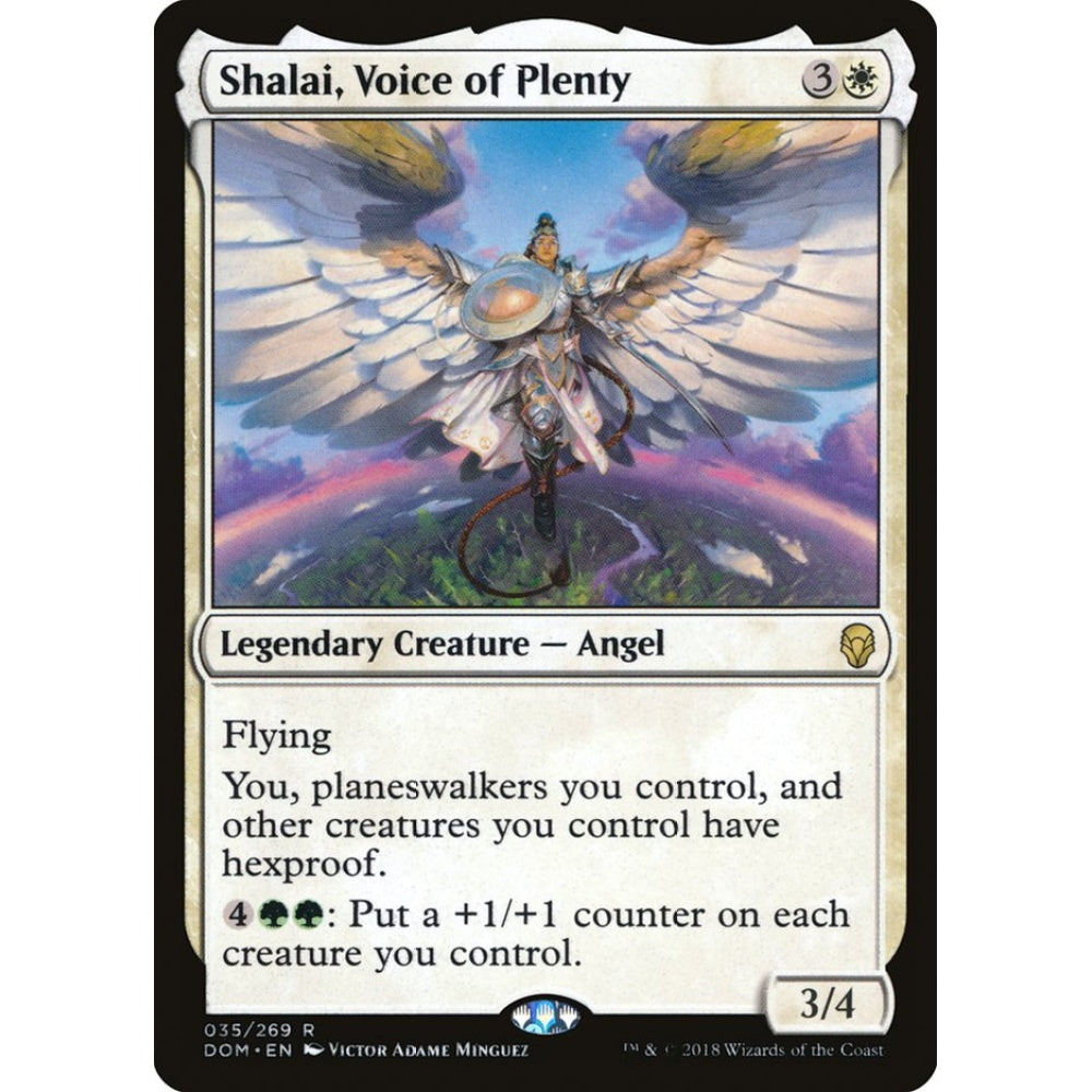 Shalai, Voice of Plenty rare 35 Magic the Gathering Dominaria