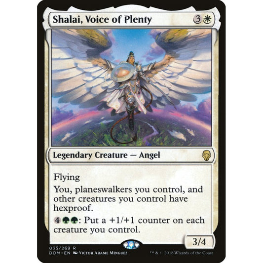Shalai, Voice of Plenty rare 35 Magic the Gathering Dominaria