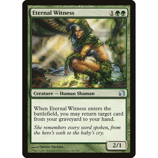 Eternal Witness uncommon 144 Magic the Gathering Modern Masters
