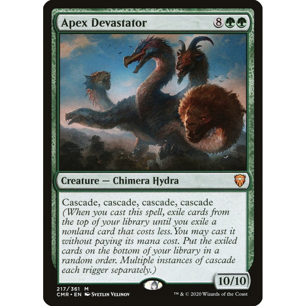 Apex Devastator mythic 217 Magic the Gathering Commander Legends