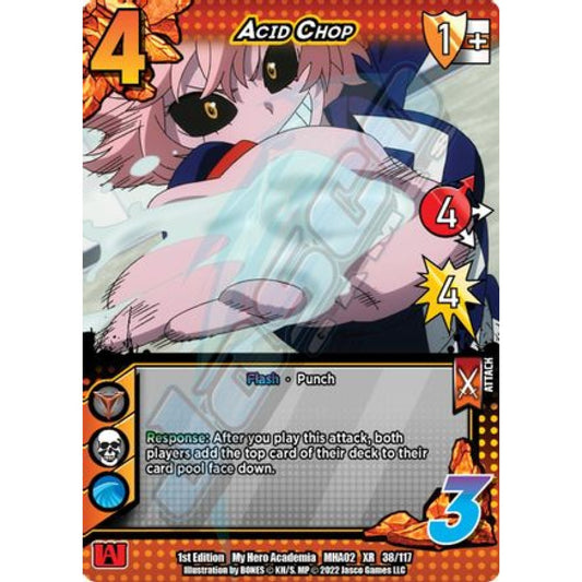 Acid Chop, 38/117, XR, UniVersus, MHA02 Crimson Rampage