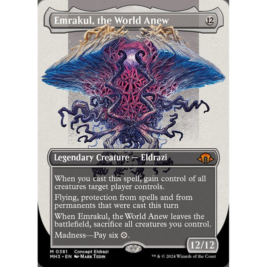 Emrakul, the World Anew, 381, mythic, Magic: The Gathering, Modern Horizons 3