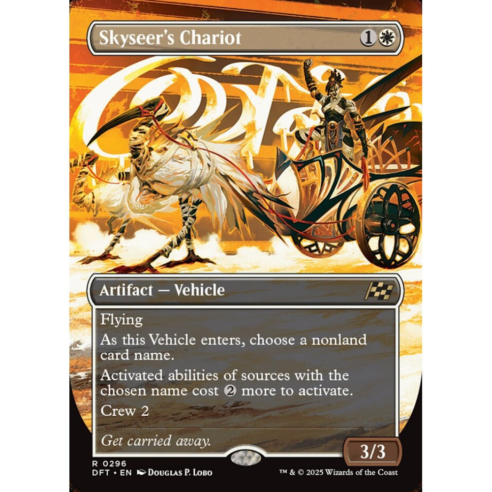 Skyseer's Chariot, 296, rare, Magic: The Gathering, Aetherdrift