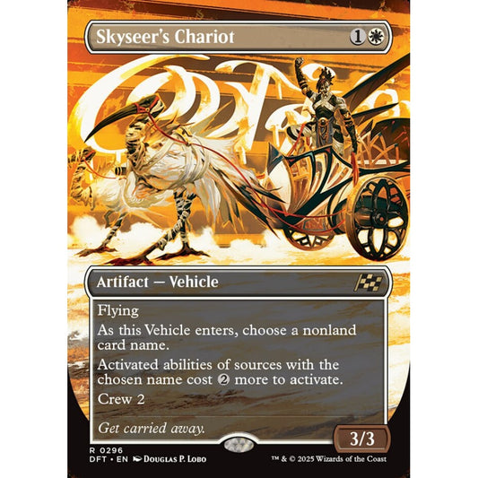 Skyseer's Chariot, 296, rare, Magic: The Gathering, Aetherdrift