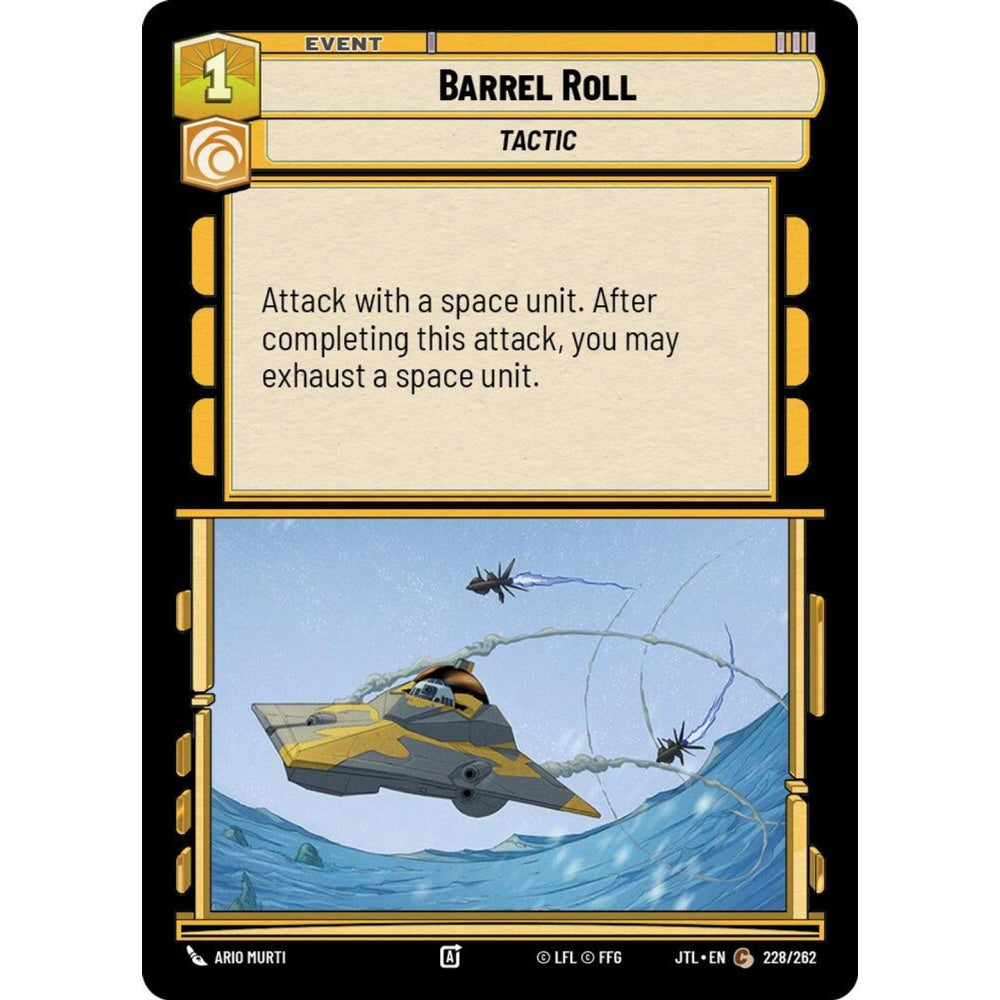 Barrel Roll, C, JTL 228), Star Wars Unlimited
