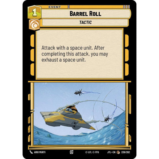 Barrel Roll, C, JTL 228), Star Wars Unlimited