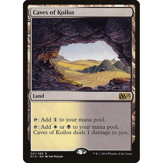 Caves of Koilos rare 241 Magic the Gathering Magic 2015