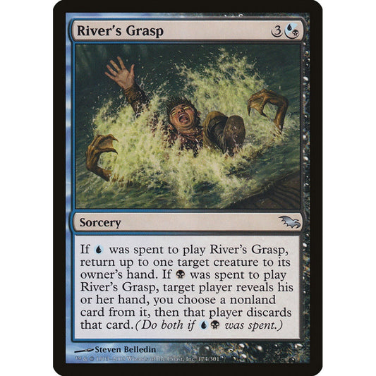 River's Grasp uncommon 174 Magic the Gathering Shadowmoor