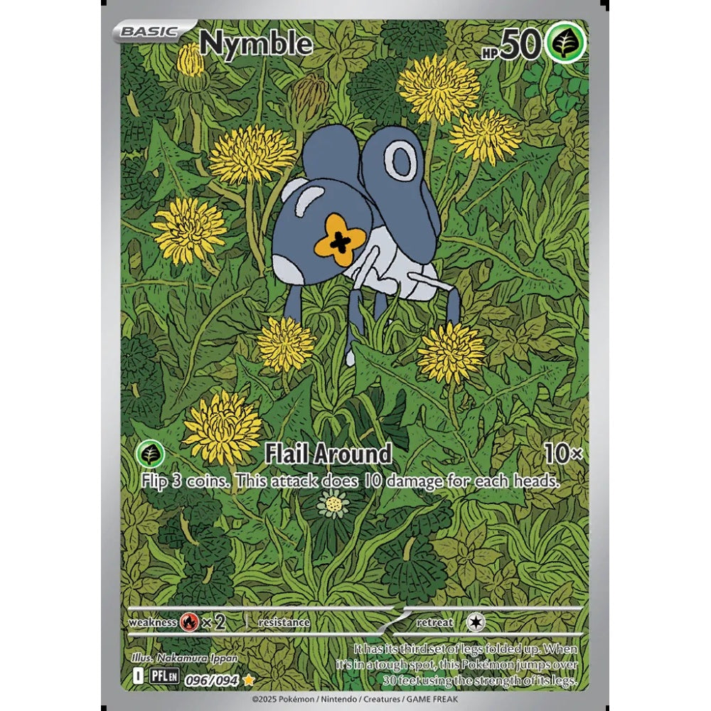 Nymble Illustration Rare 096/094 Pokemon Card Game Phantasmal Flames