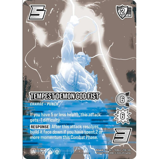 Tempest Demon God Fist 218/185 TK802 Universus Tekken 8 Attack UR-ALT