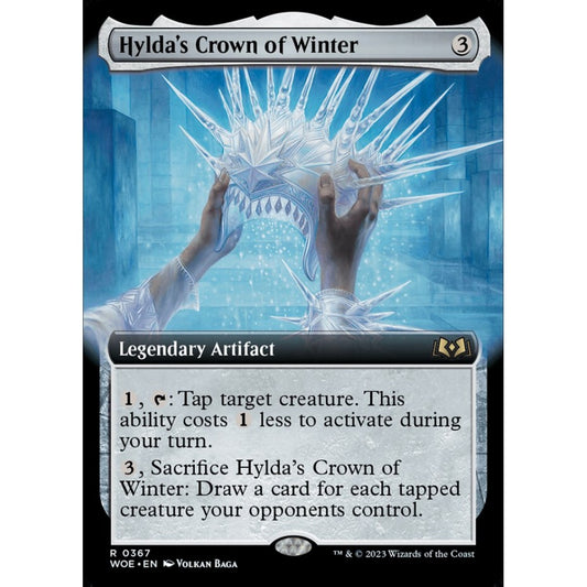 Hylda's Crown of Winter, rare, 367, Magic the Gathering, Wilds of Eldraine