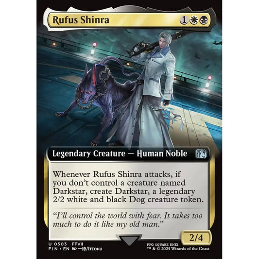 Rufus Shinra uncommon 503 Magic the Gathering Final Fantasy