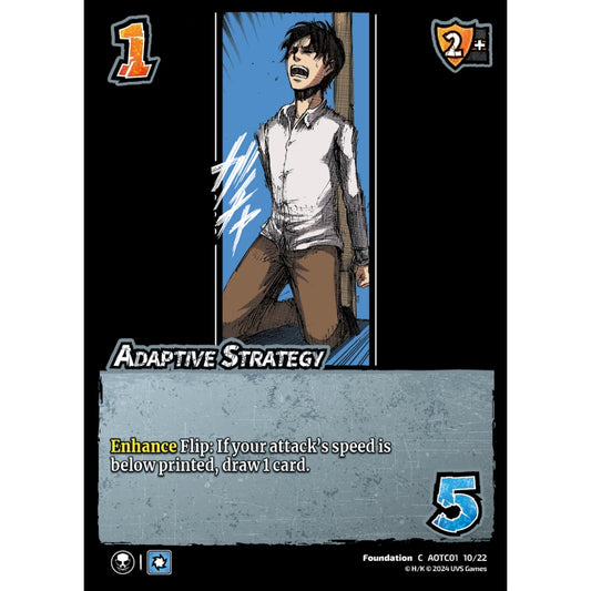 Adaptive Strategy, 10/22, C, UniVersus, Attack on Titan: Battle for Humanity