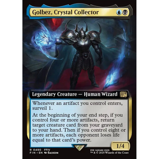 Golbez, Crystal Collector rare 490 Magic the Gathering Final Fantasy