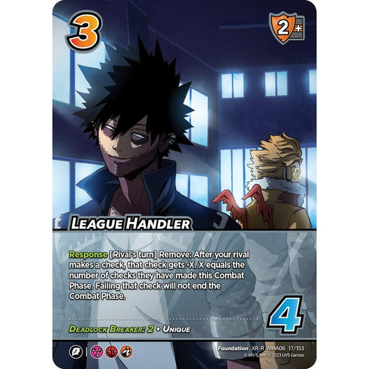 League Handler, 17/153, MHA06, Universus, MHA06 Jet Burn, nan
