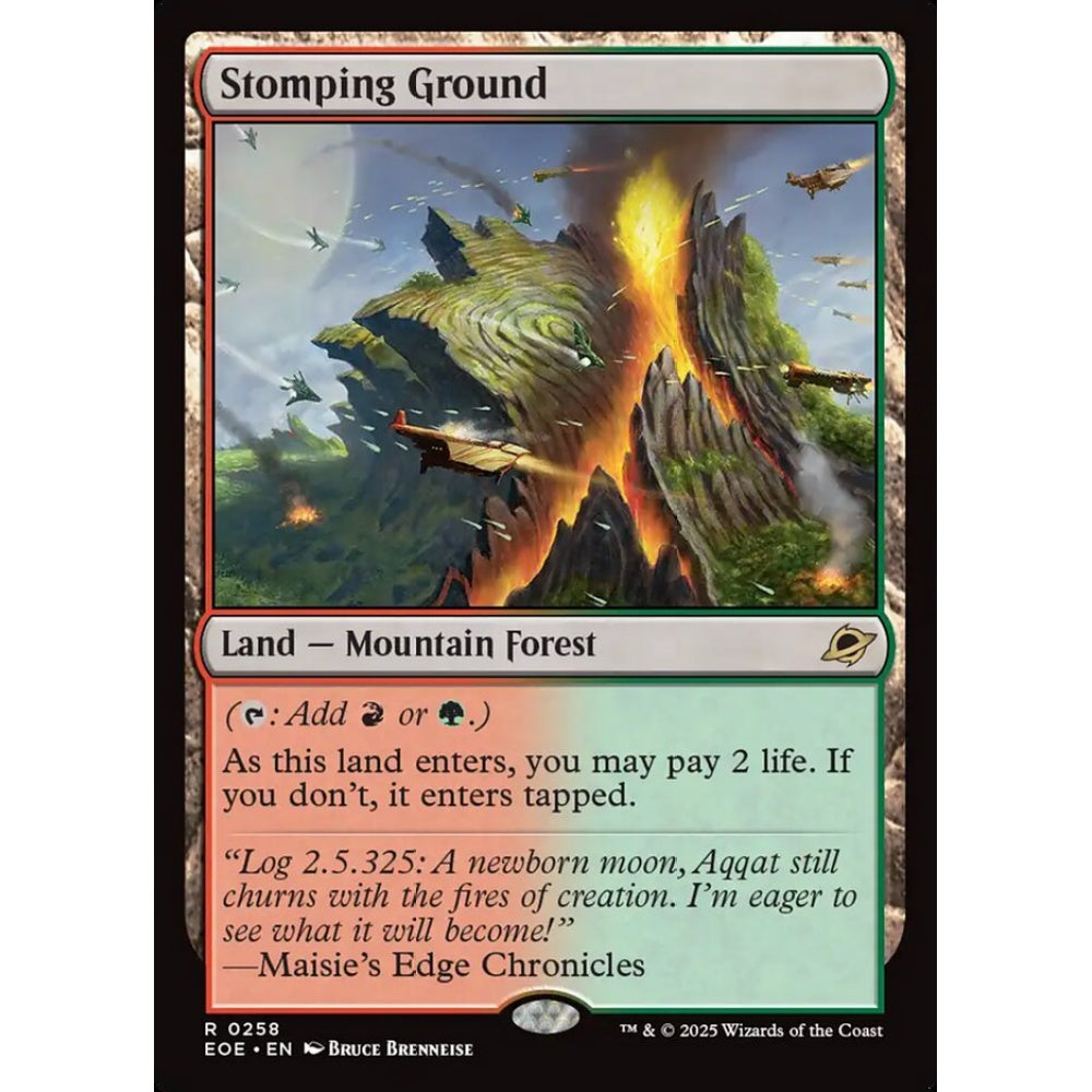 Stomping Ground rare 258 Magic the Gathering Edge of Eternities