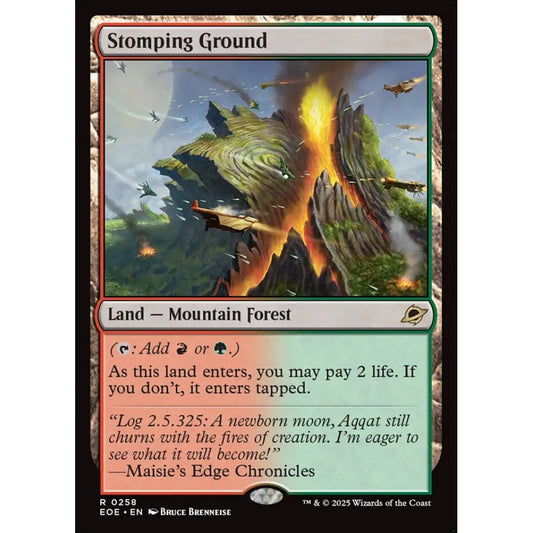 Stomping Ground rare 258 Magic the Gathering Edge of Eternities