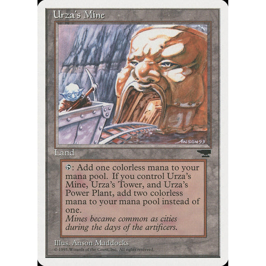 Urza's Mine uncommon 114a Magic the Gathering Chronicles