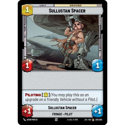 Sullustan Spacer, C, JTL 255), Star Wars Unlimited