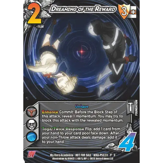 Dreaming of the Reward (MHA-PSC23 3)