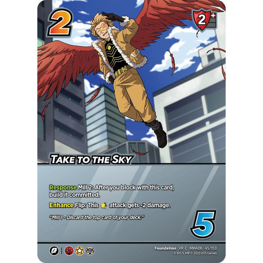 Take to the Sky, 45/153, MHA06, Universus, MHA06 Jet Burn, nan