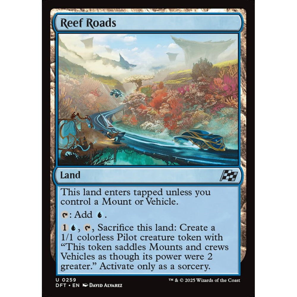 Reef Roads, 259, uncommon, Magic: The Gathering, Aetherdrift